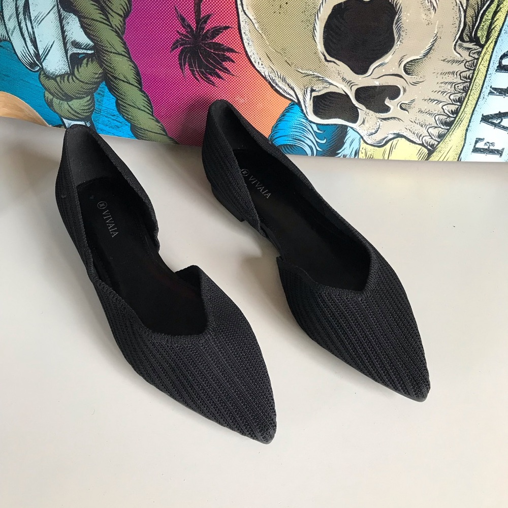 VIVAIA Melia Half d'Orsay Flat Sz 39